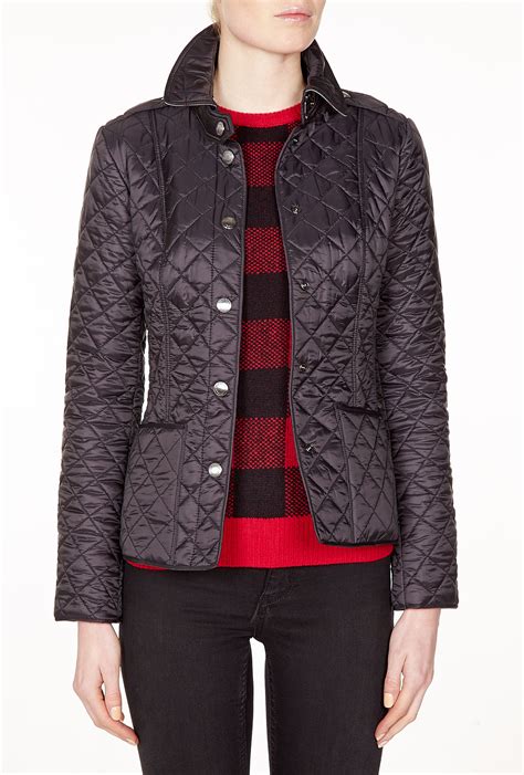 replica burberry quilted coat|burberry brit quilted lightweight coat.